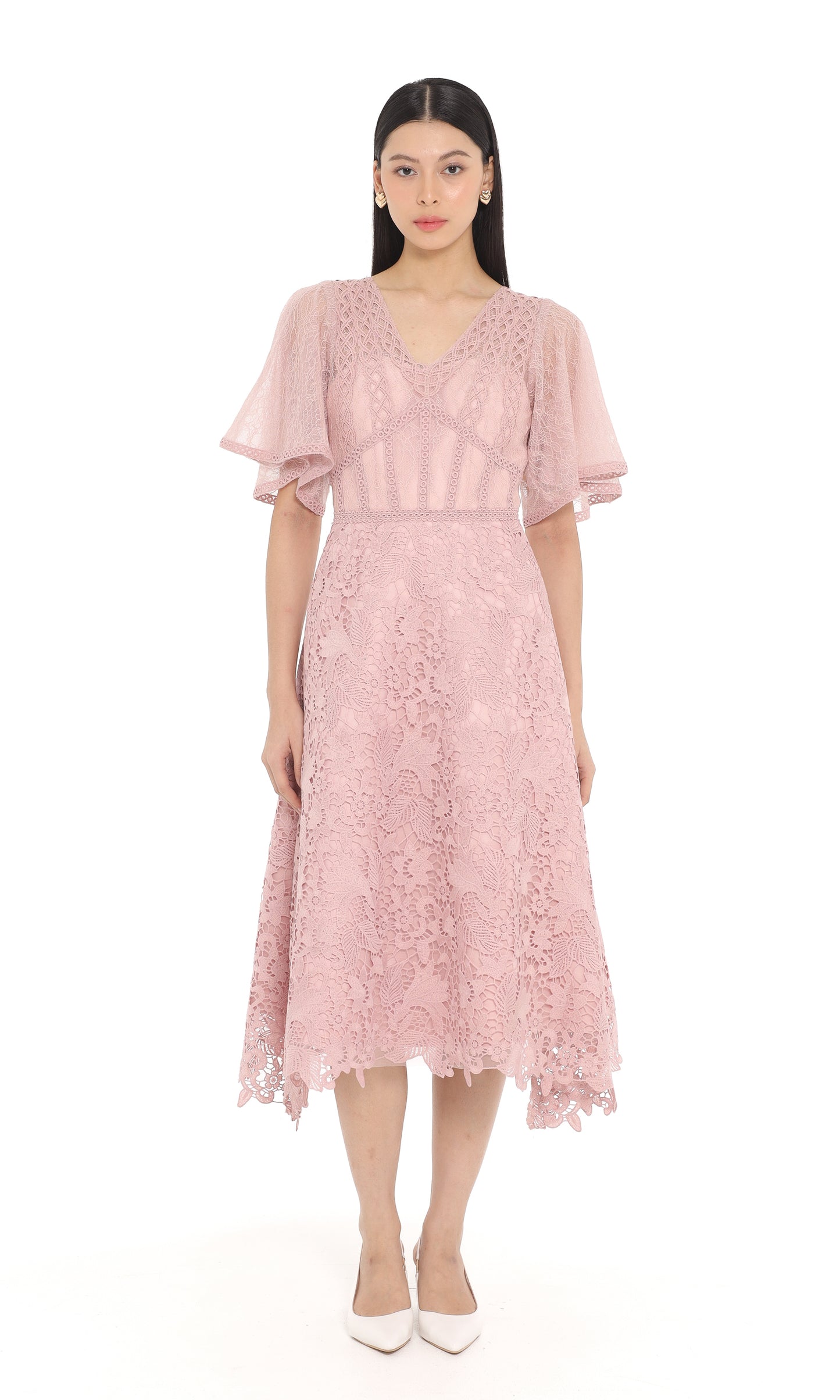 Carmelyn Dress in Pink