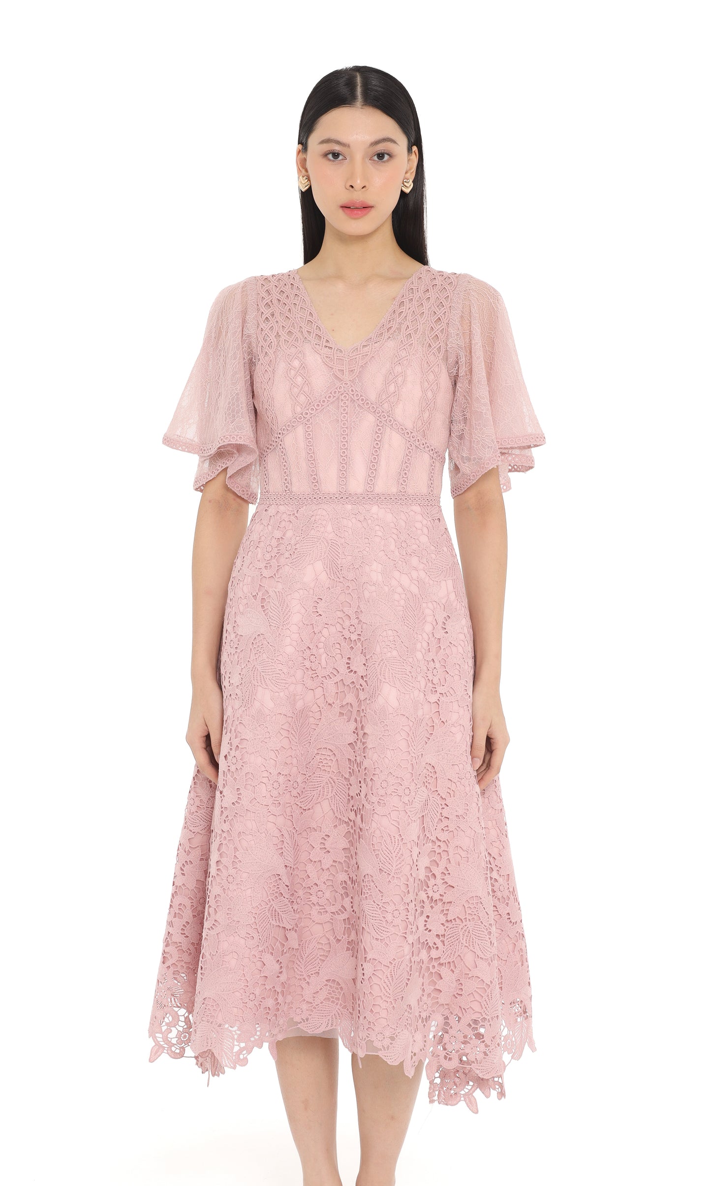 Carmelyn Dress in Pink