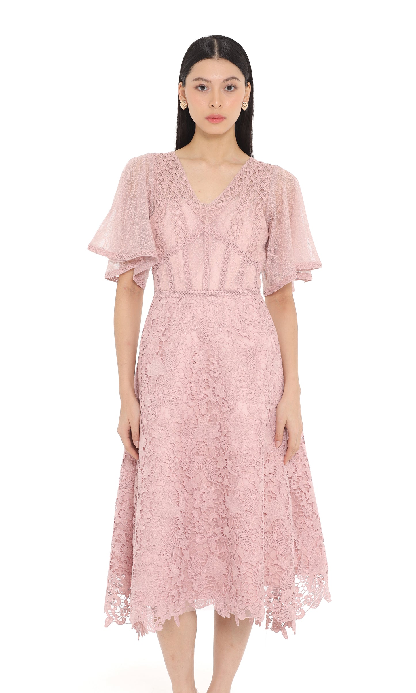 Carmelyn Dress in Pink
