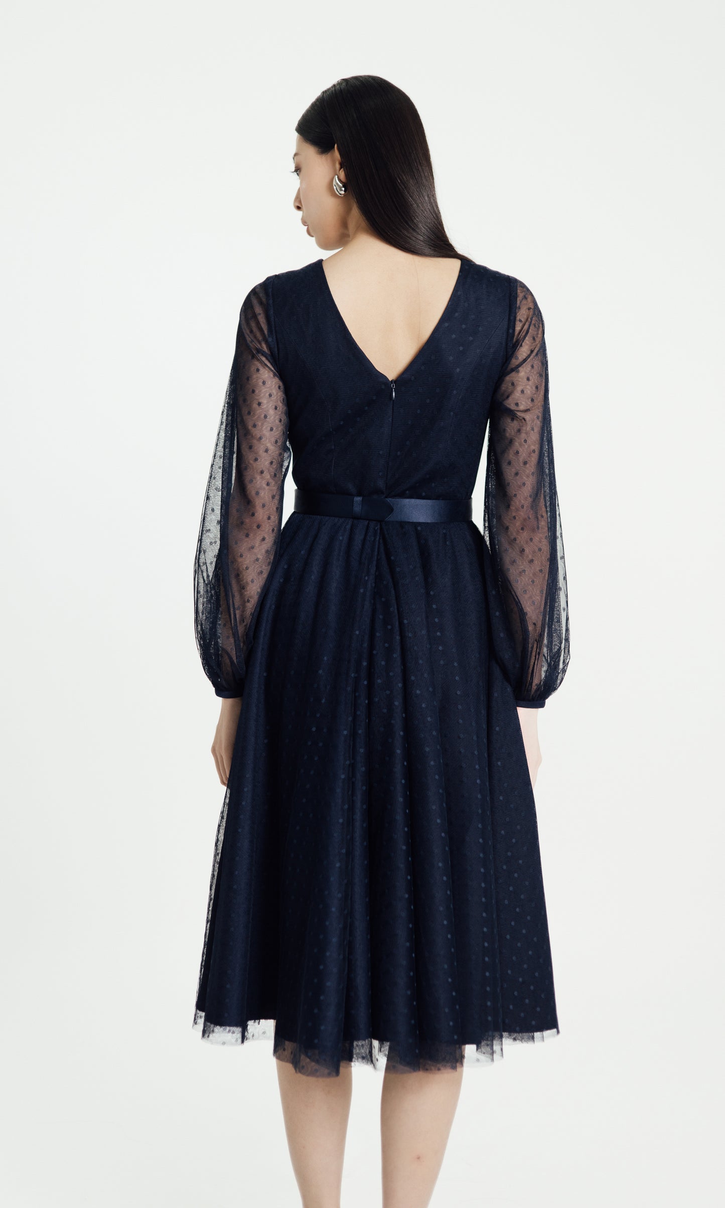 Frostine Dress in Navy