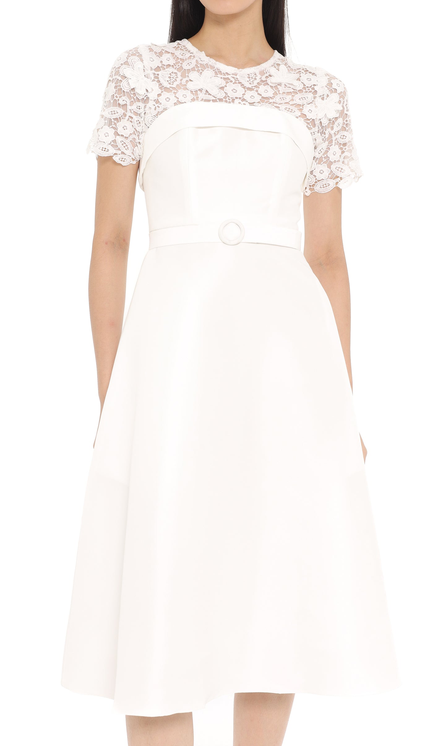 Olla Dress in White