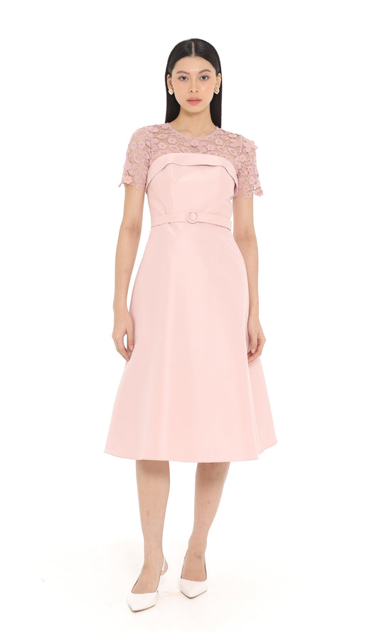 Olla Dress in Pink