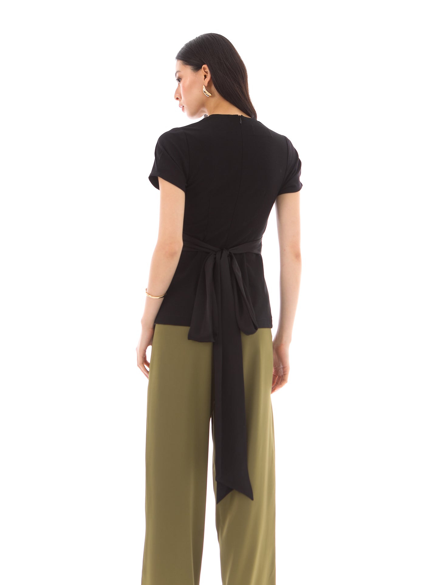 Ophelia Top in Black