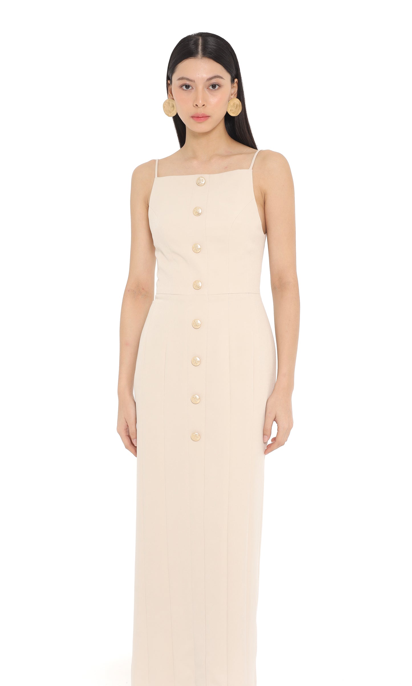 Emaline Dress in Oat