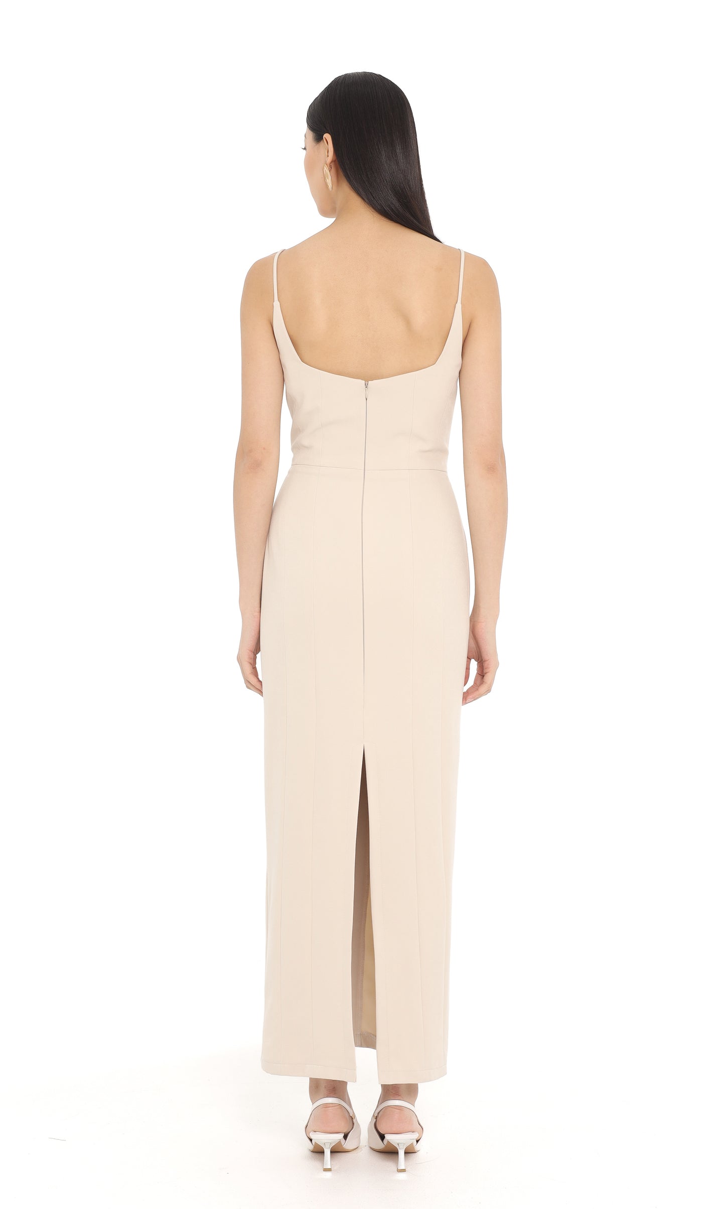 Emaline Dress in Oat