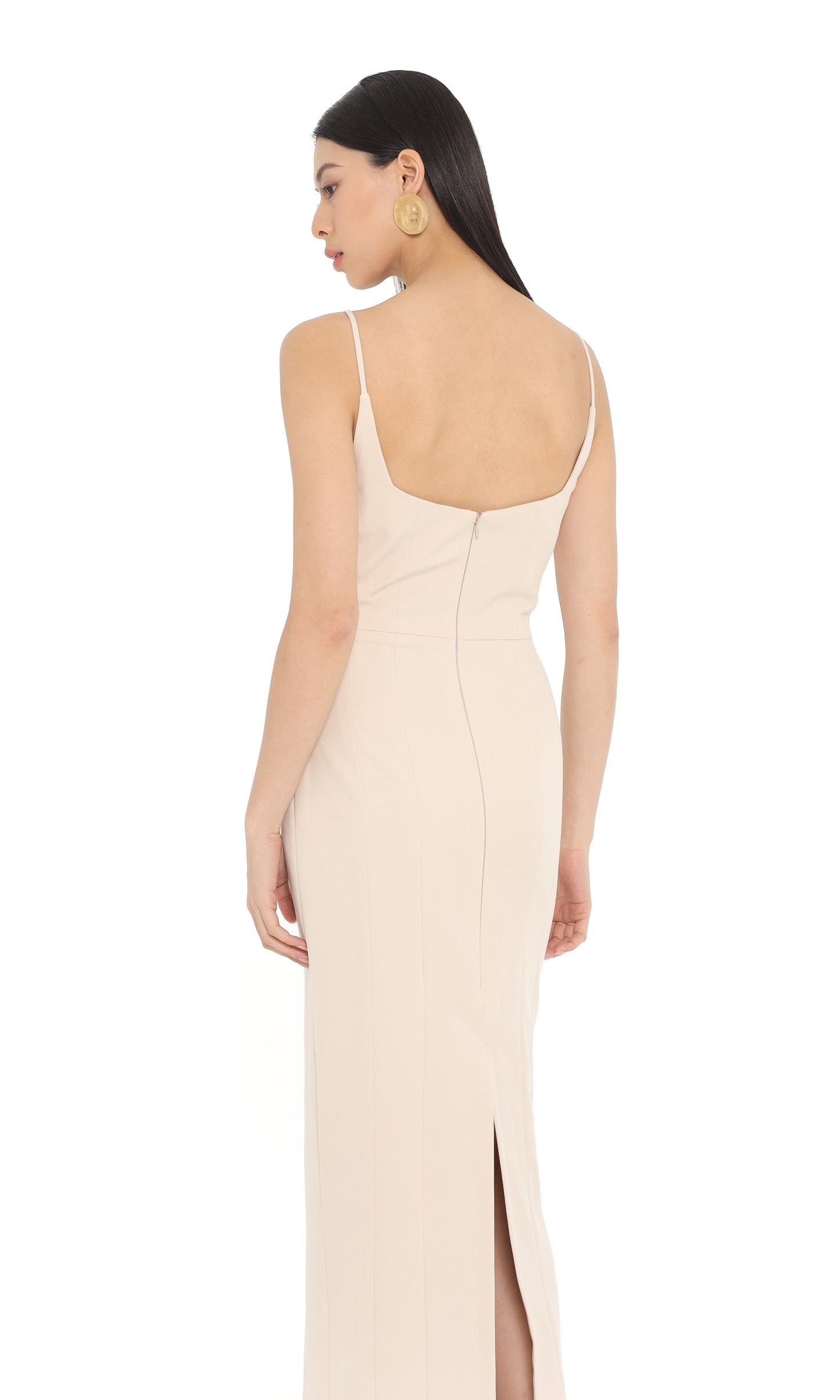 Emaline Dress in Oat