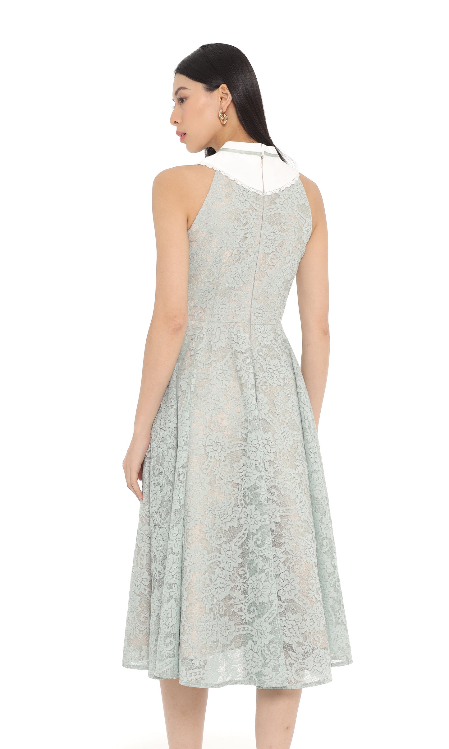 Clary Dress in Sage Green