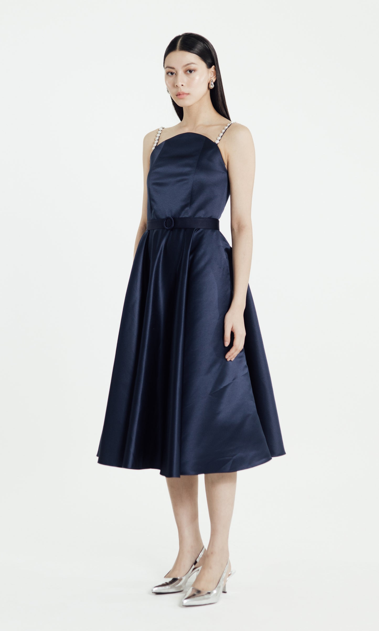 Amity Dress in Navy
