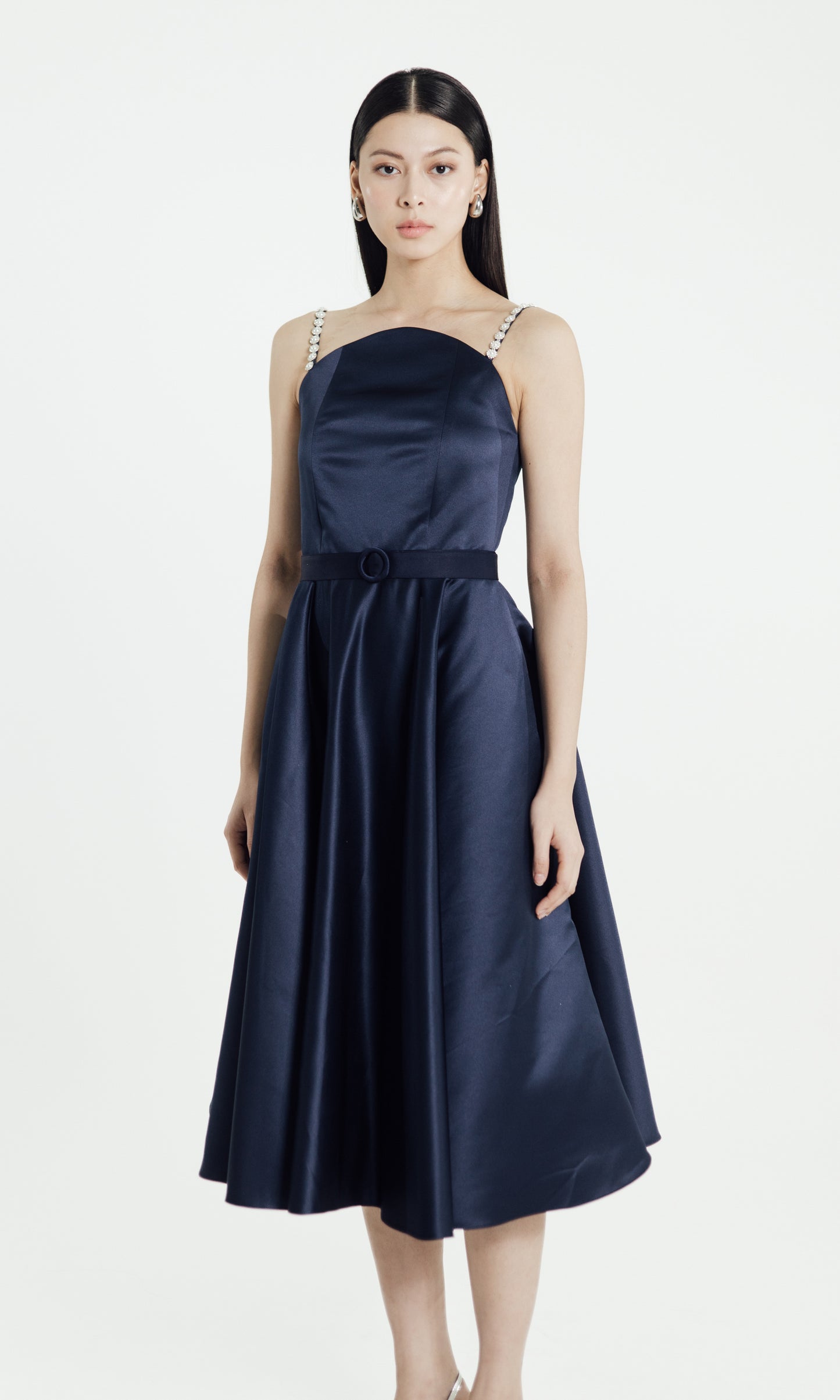 Amity Dress in Navy