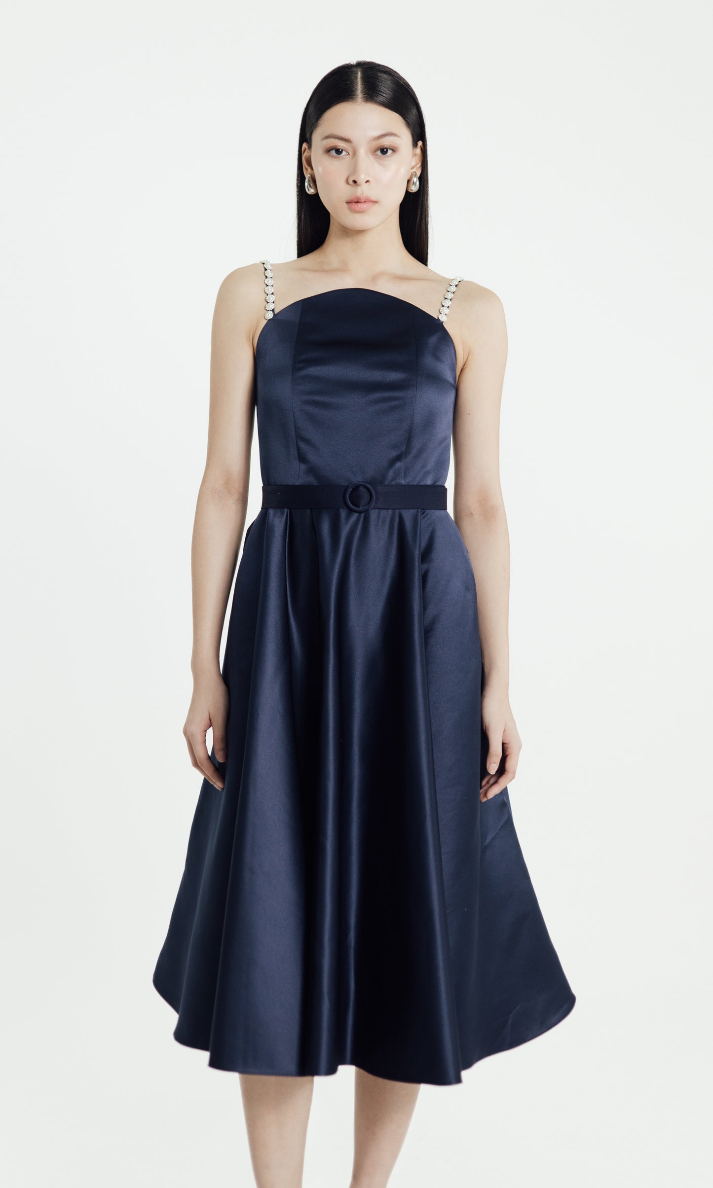 Amity Dress in Navy