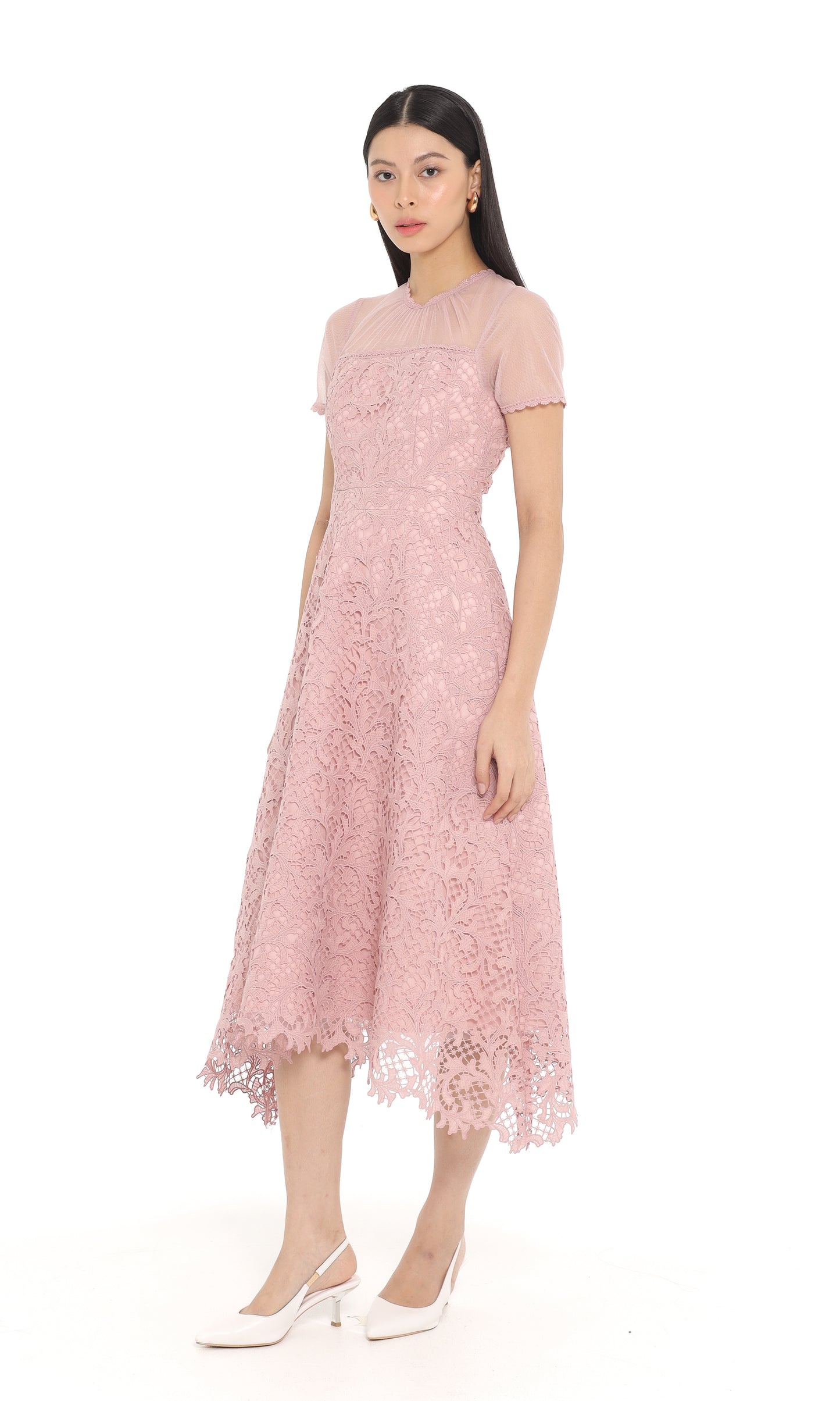Navin Dress in Pink