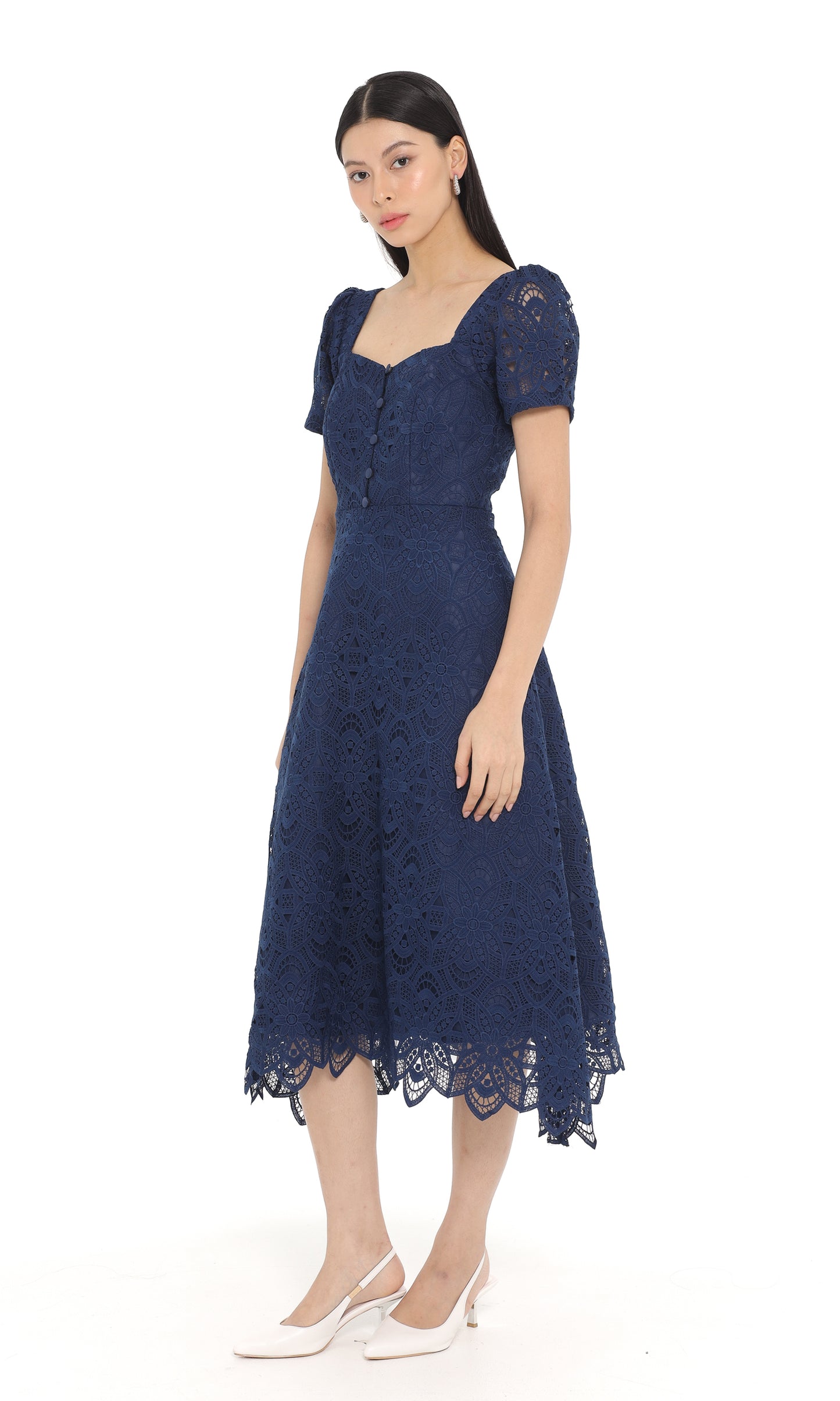 Olin Dress in Navy