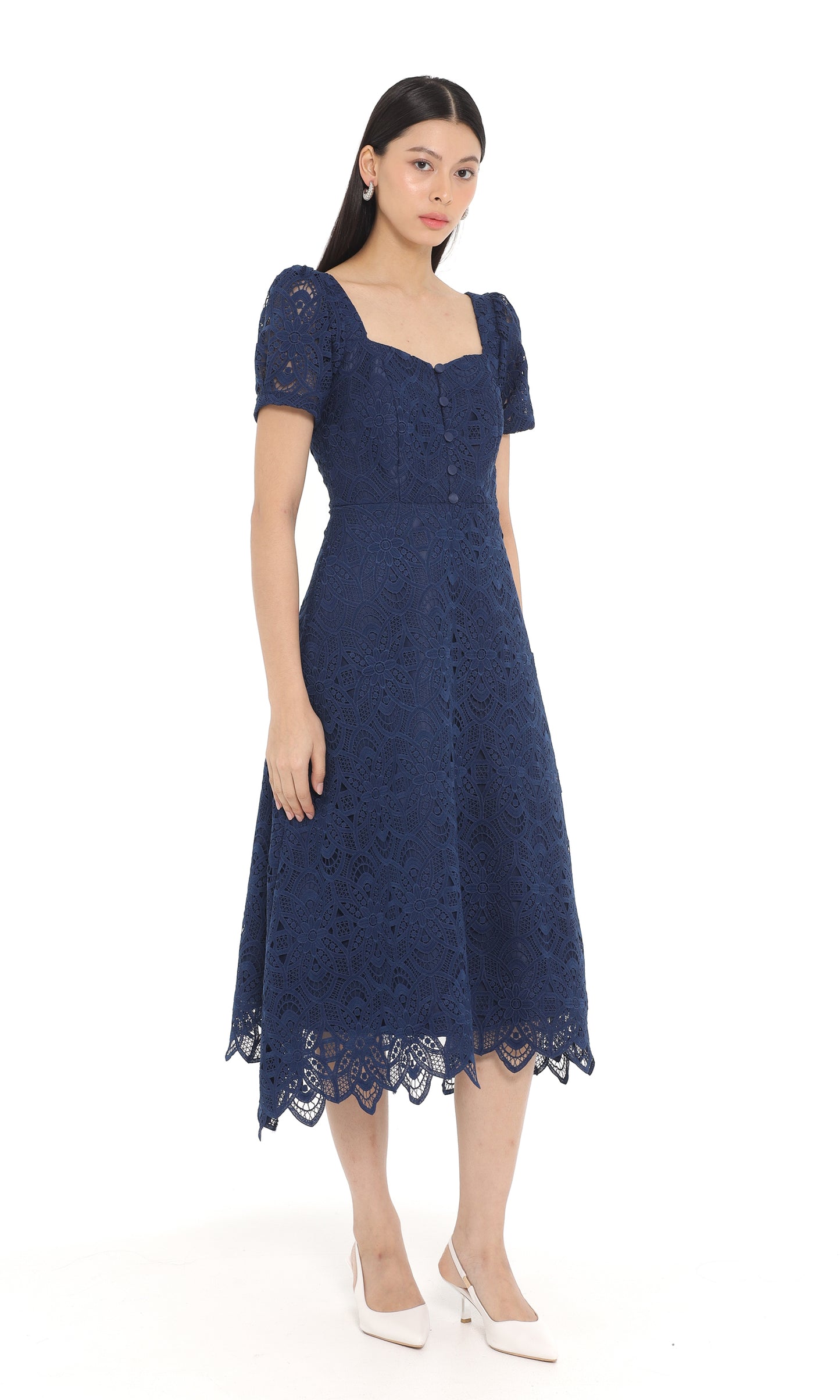 Olin Dress in Navy