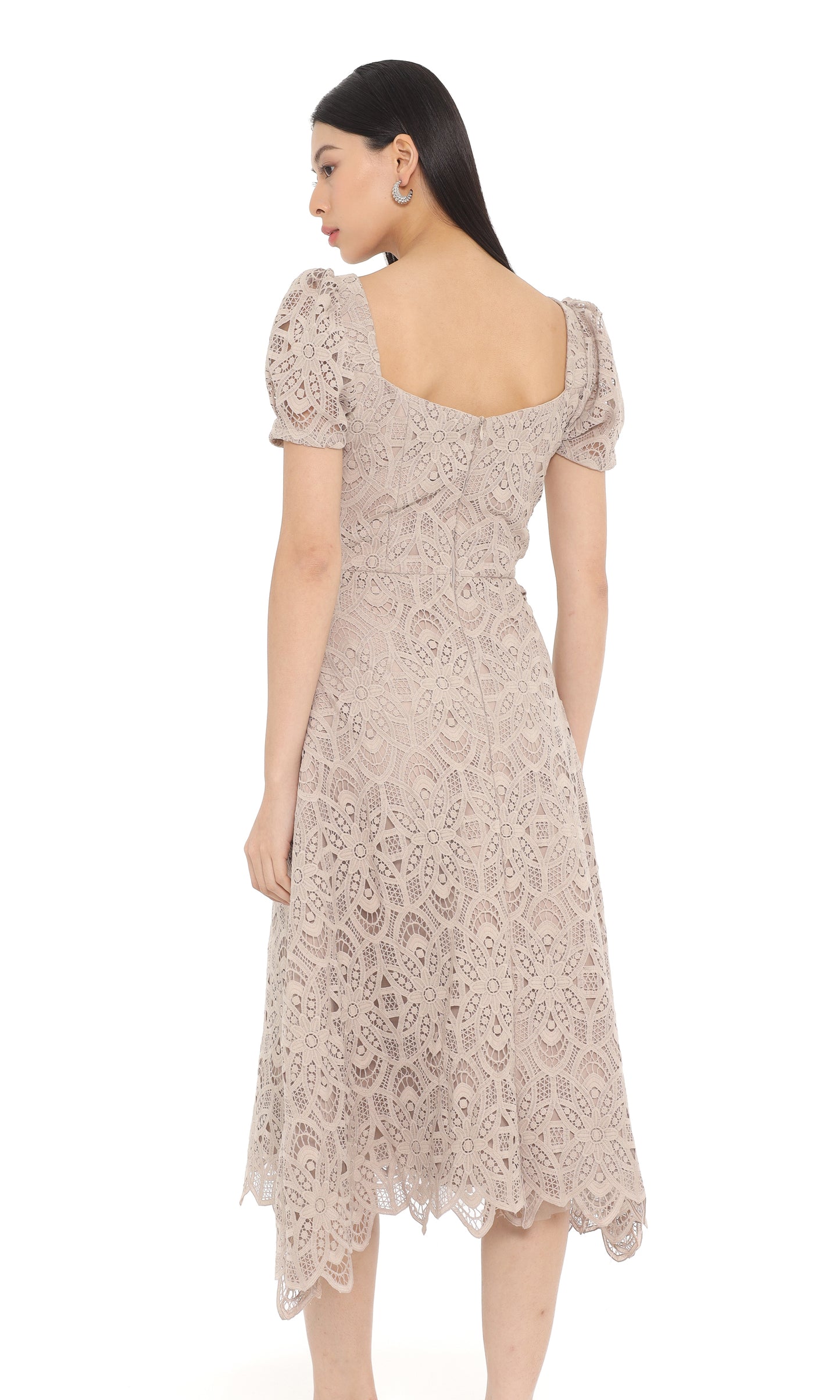 Olin Dress in Brown