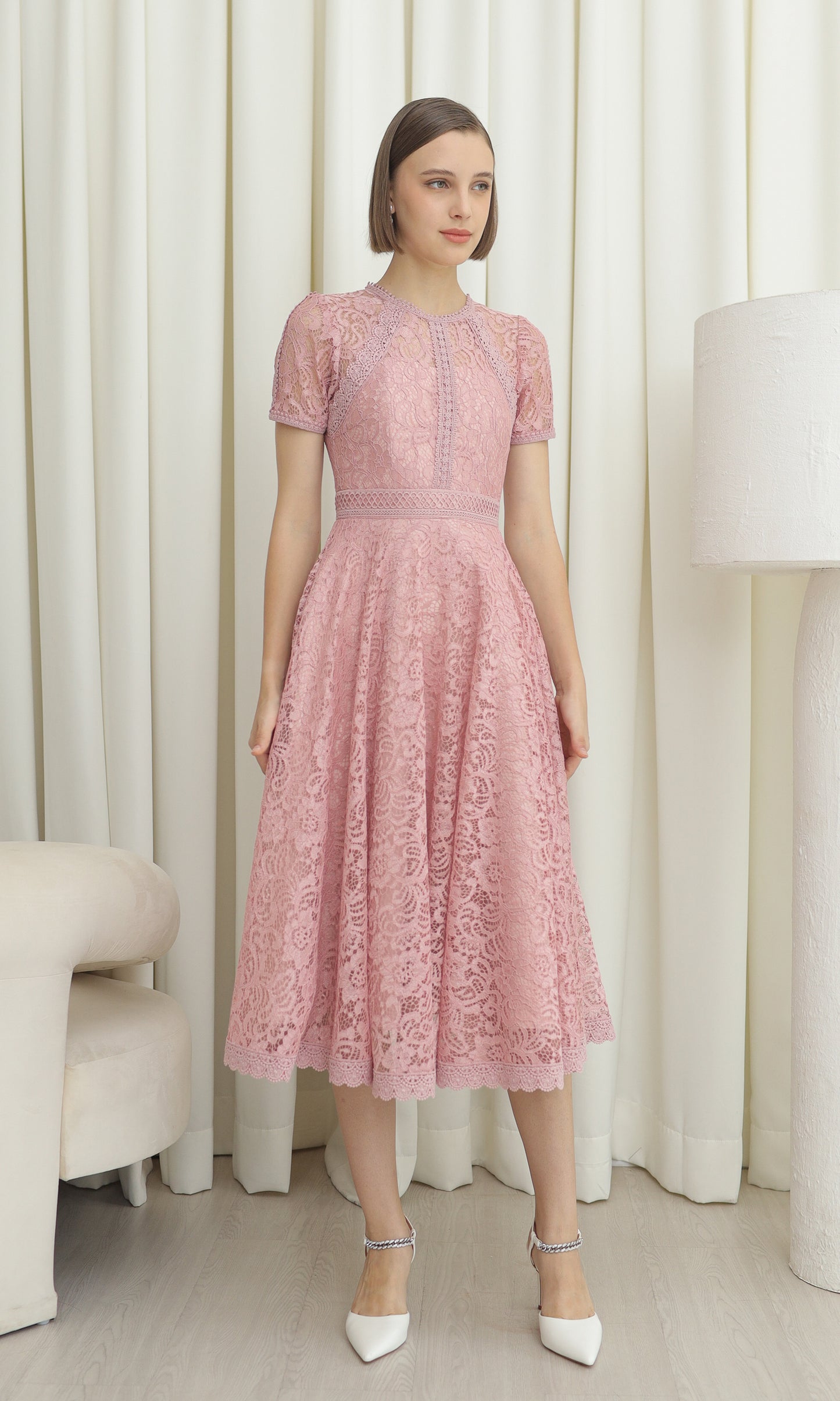 Elm Dress in Pink