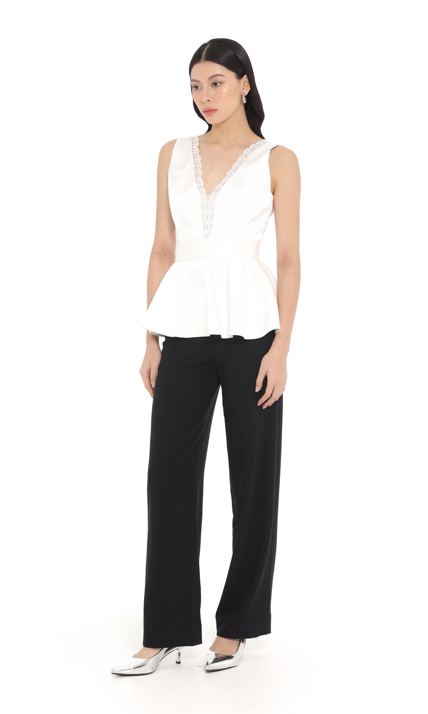 Cressida Top in White