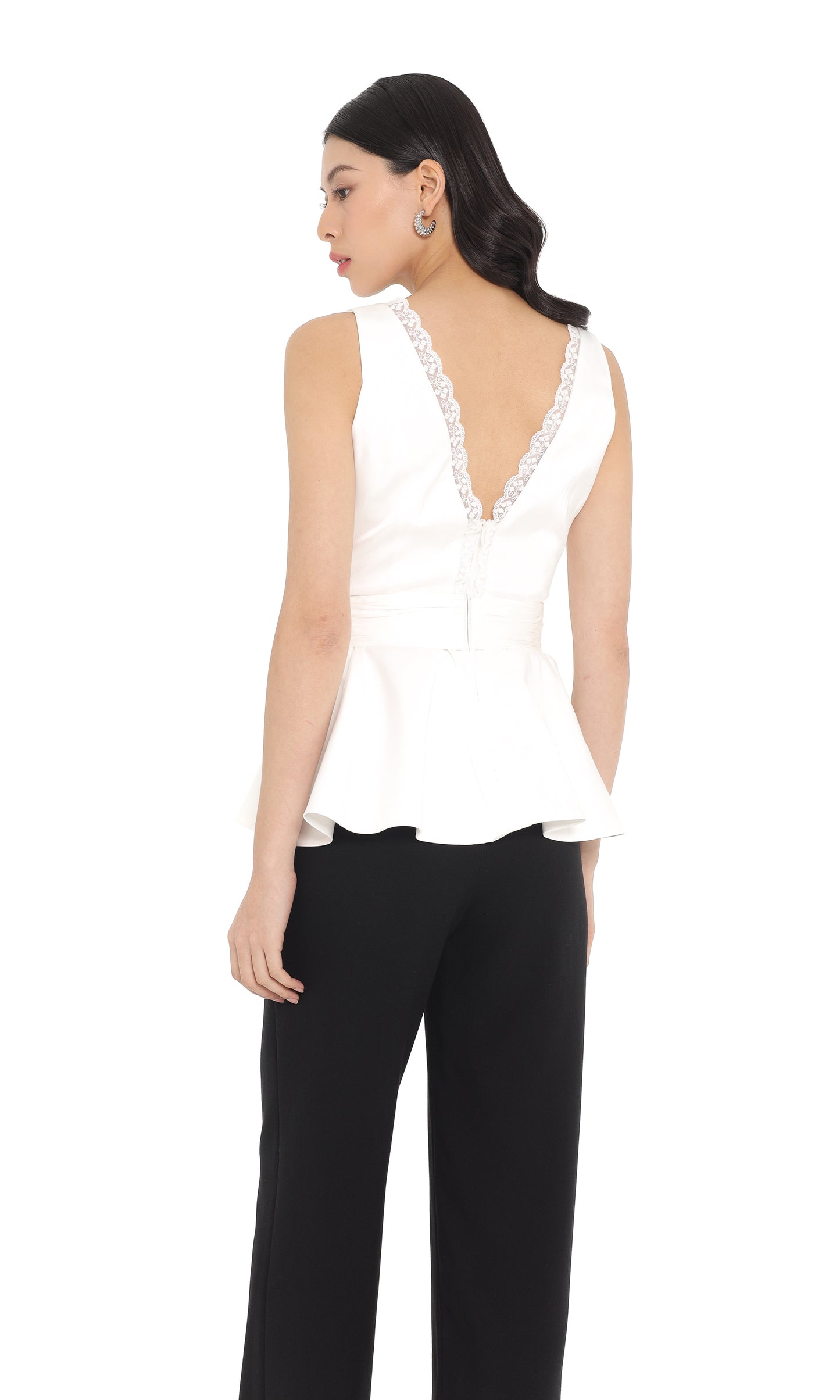 Cressida Top in White