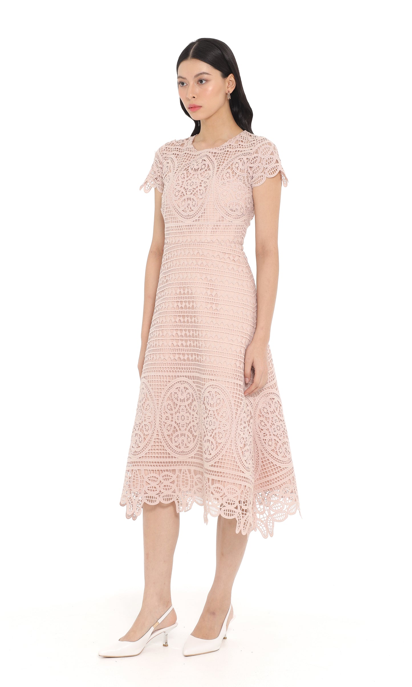 Khaite Dress in Champagne