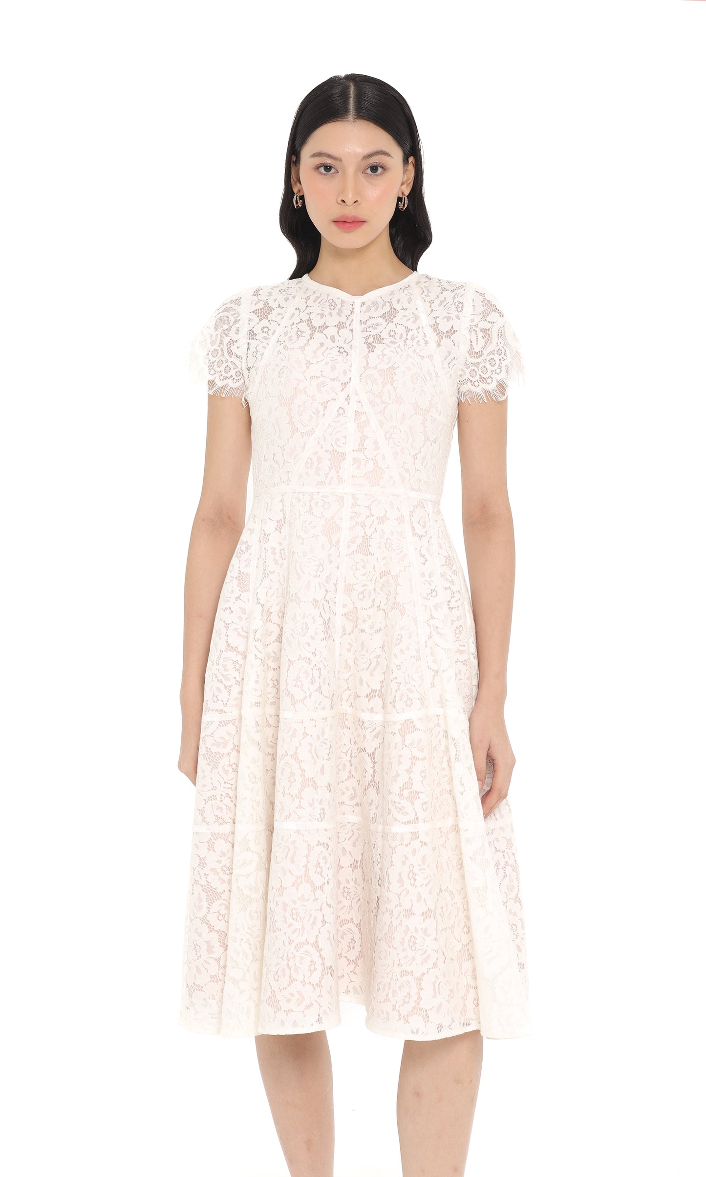 Liora Dress in White