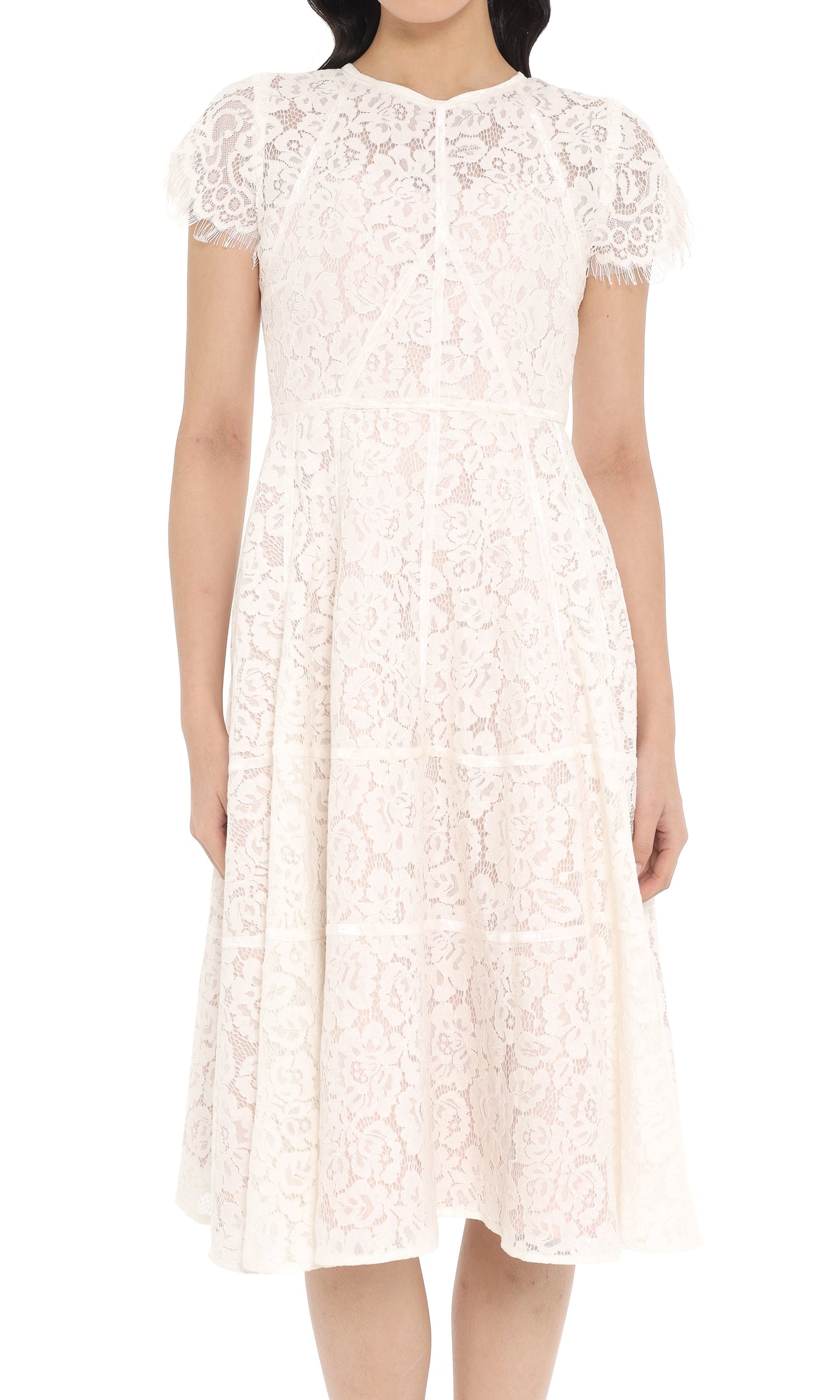 Liora Dress in White
