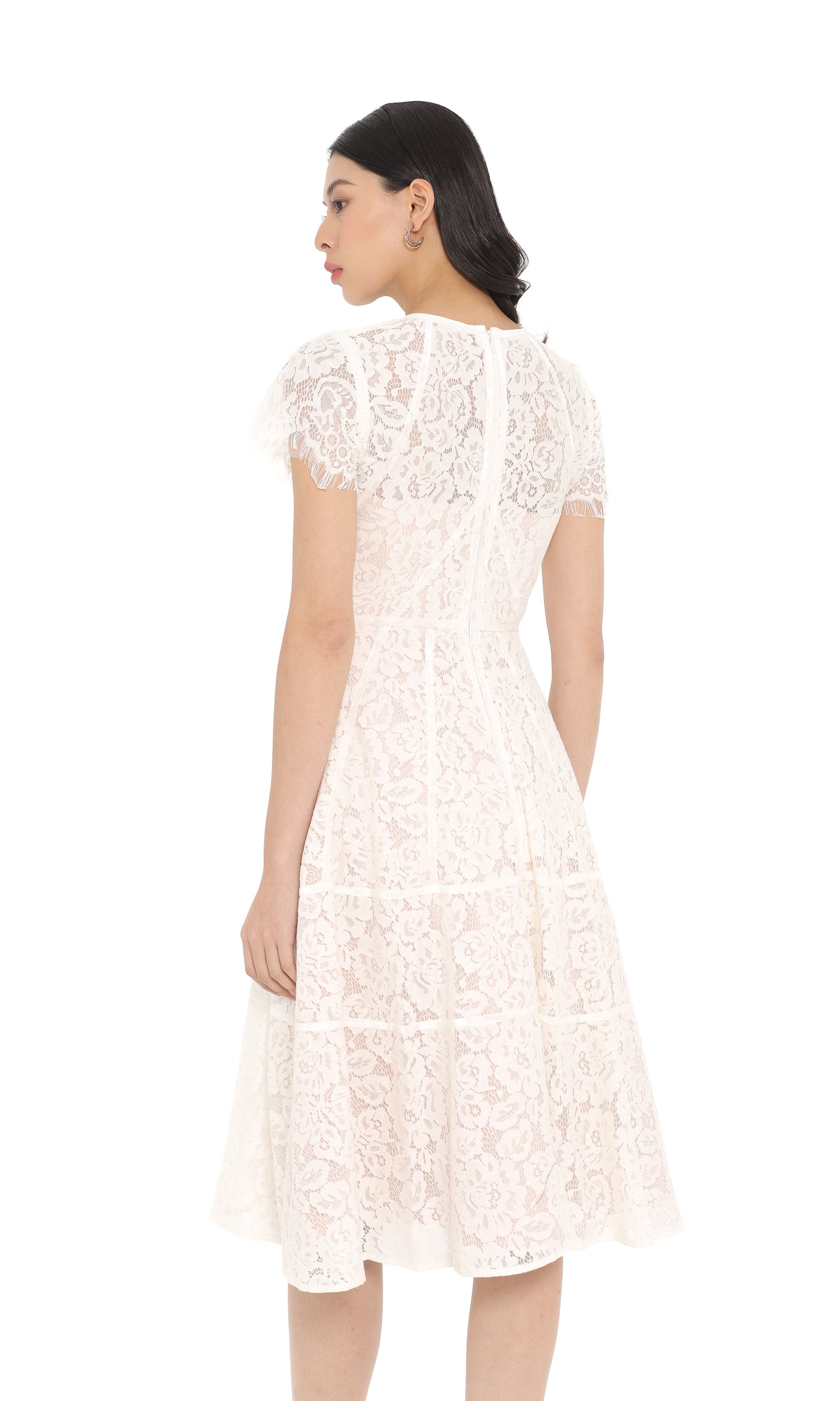 Liora Dress in White