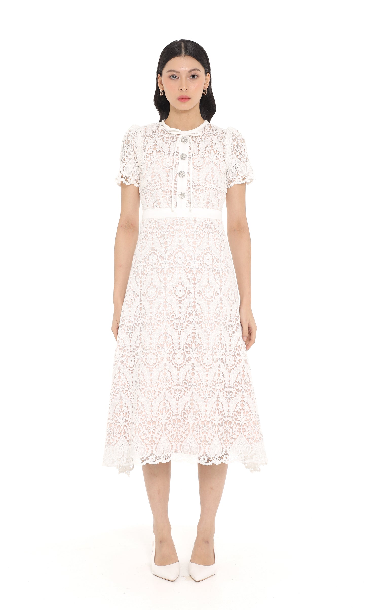 Thalasa Dress in White