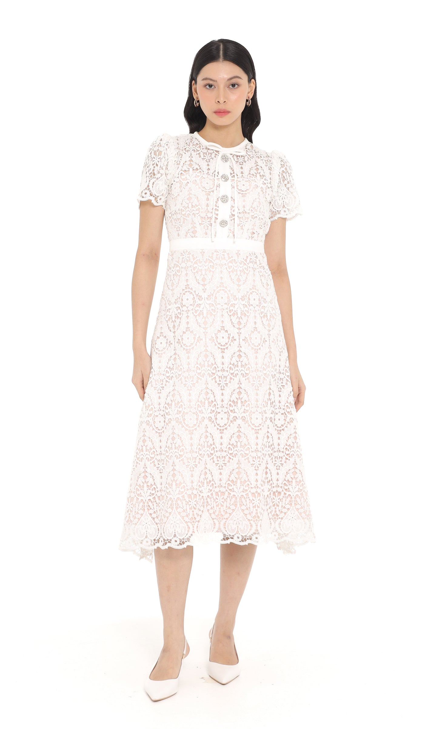 Thalasa Dress in White