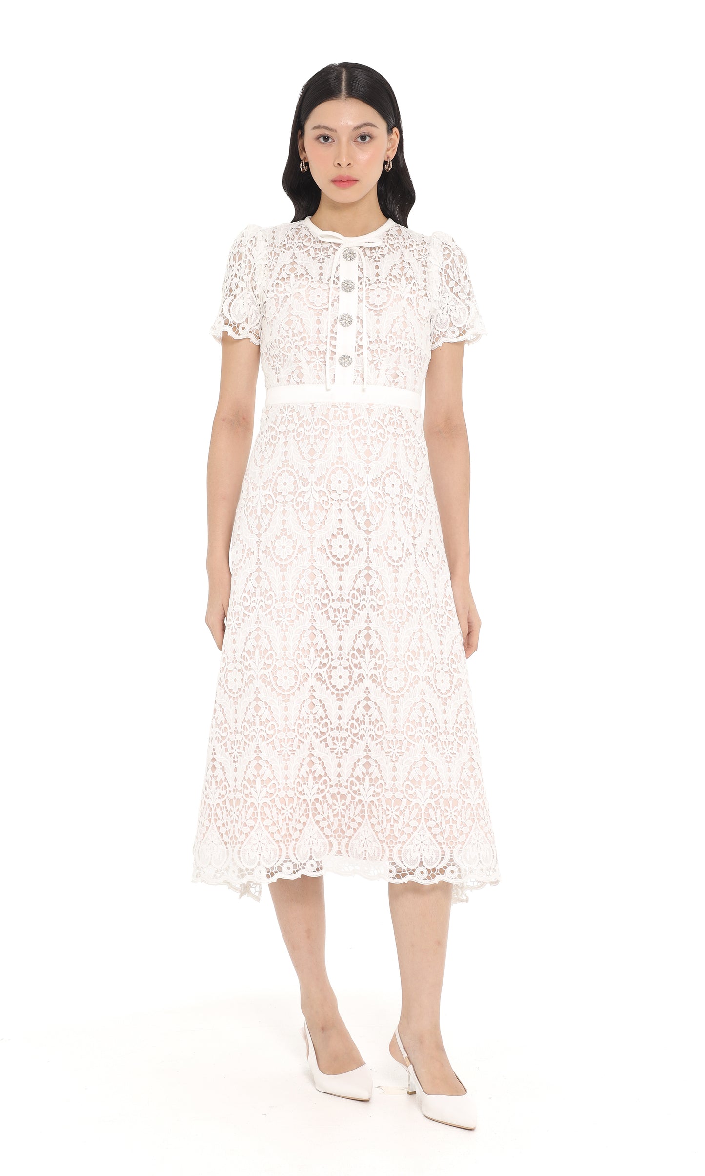 Thalasa Dress in White