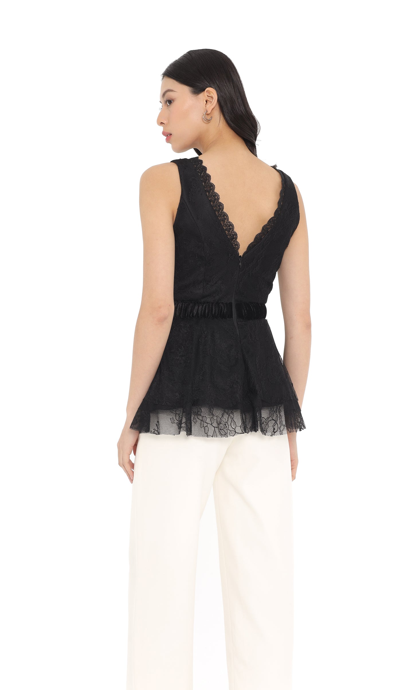 Alma Top in Black