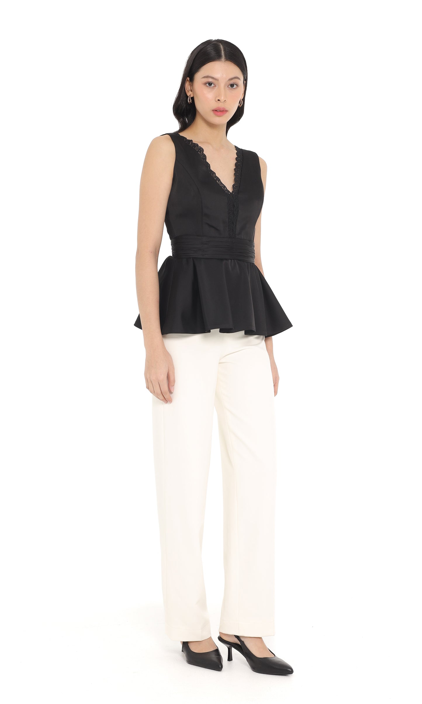 Cressida Top in Black