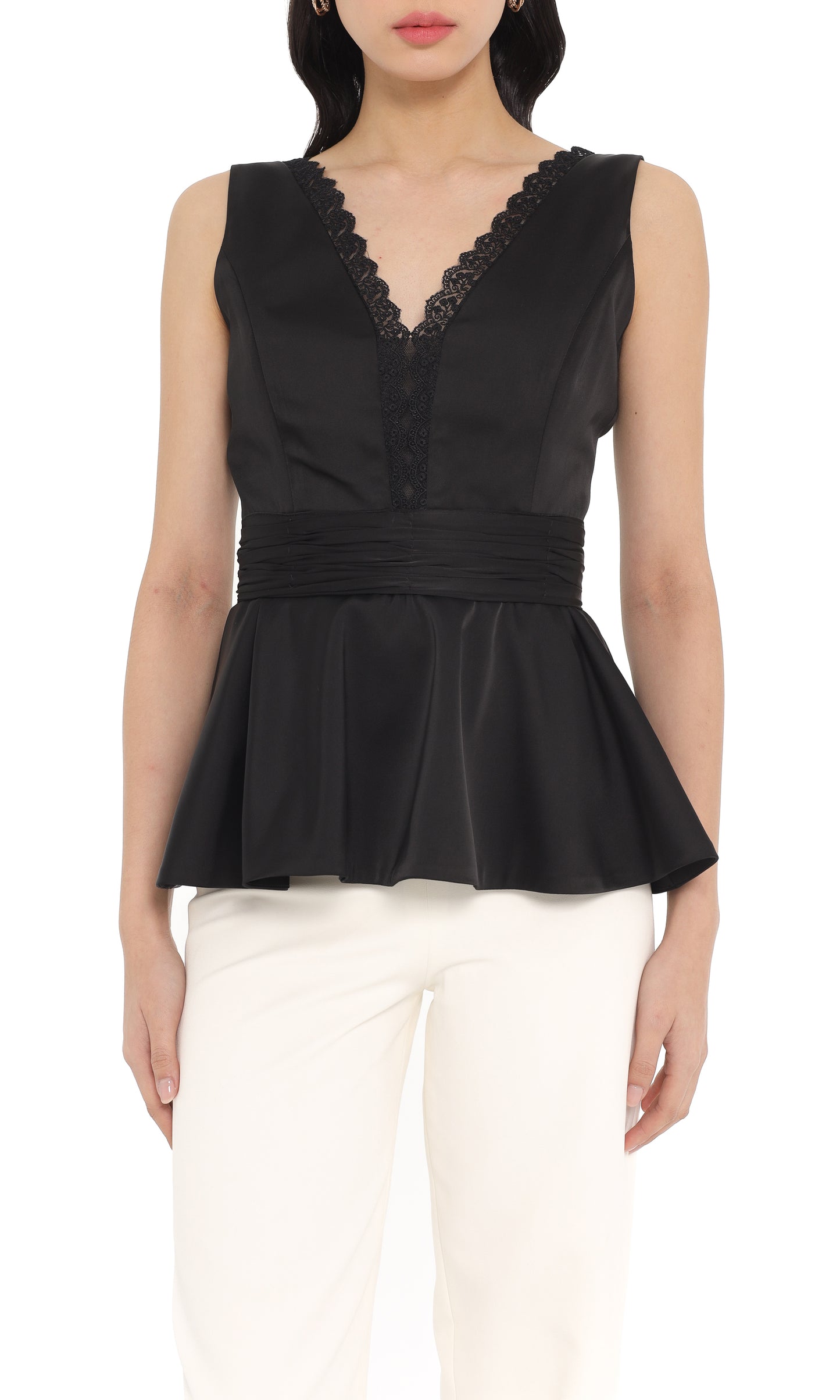 Cressida Top in Black