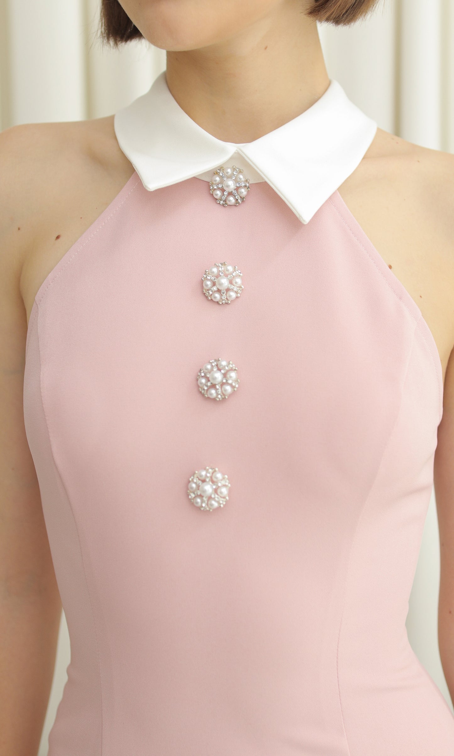 Aveline Dress in Pink