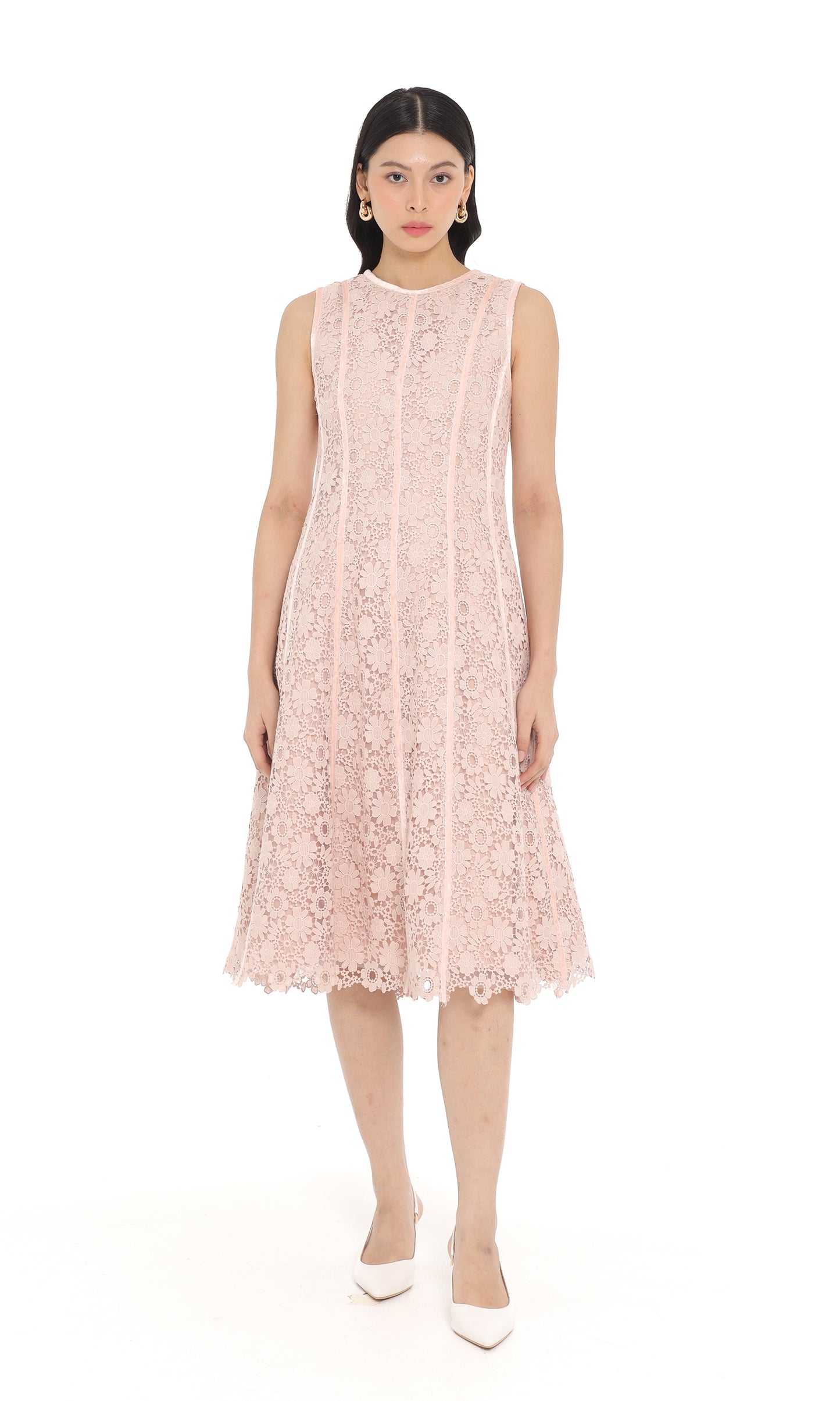 Morrie Dress in Nude