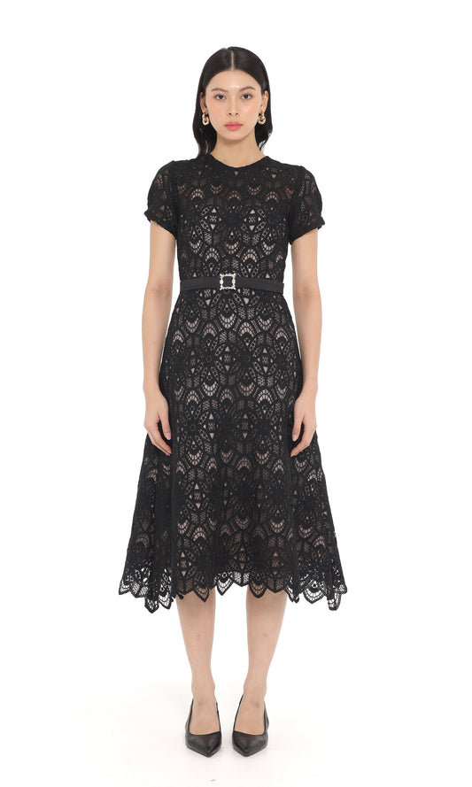 Lucienne Dress in Black
