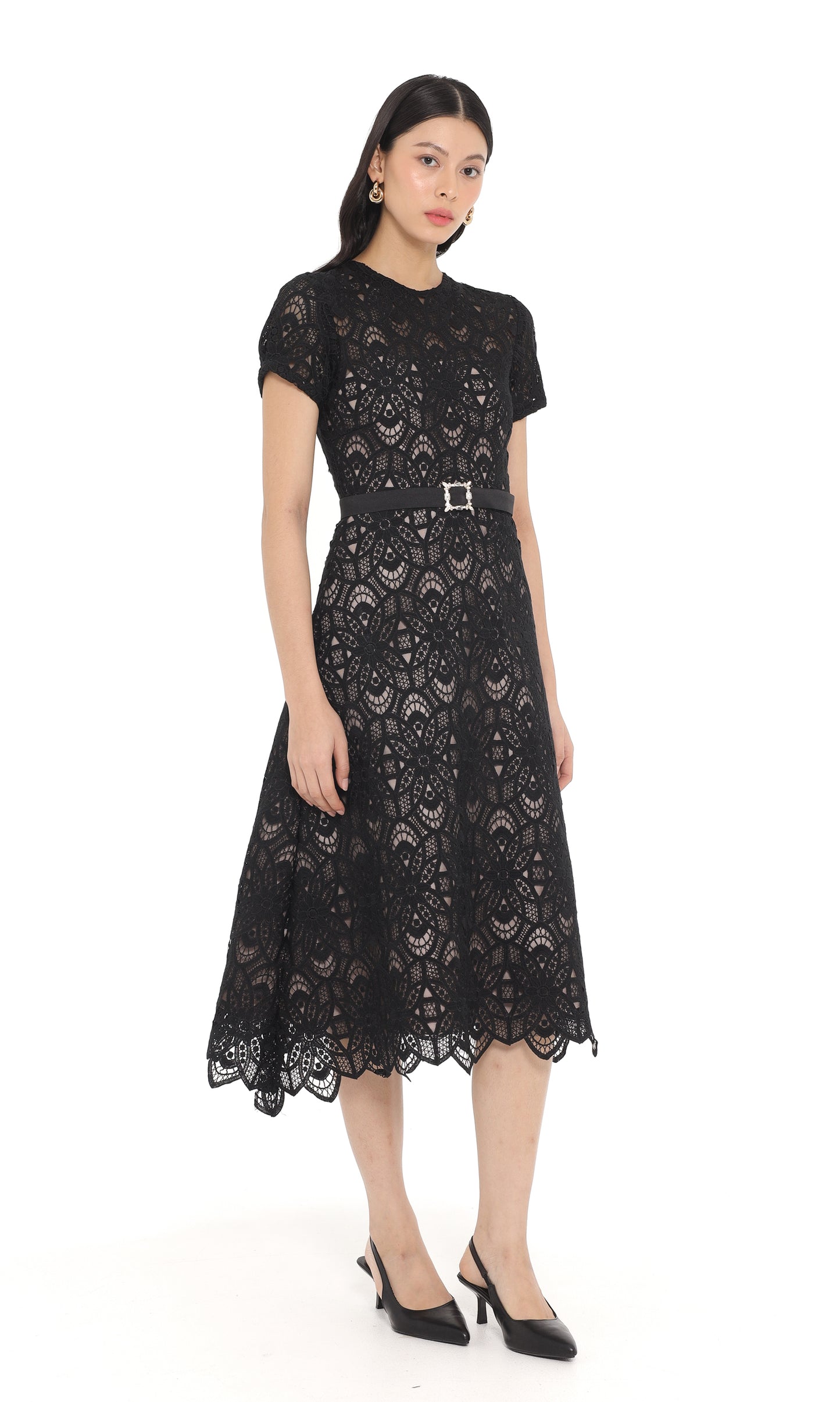 Lucienne Dress in Black