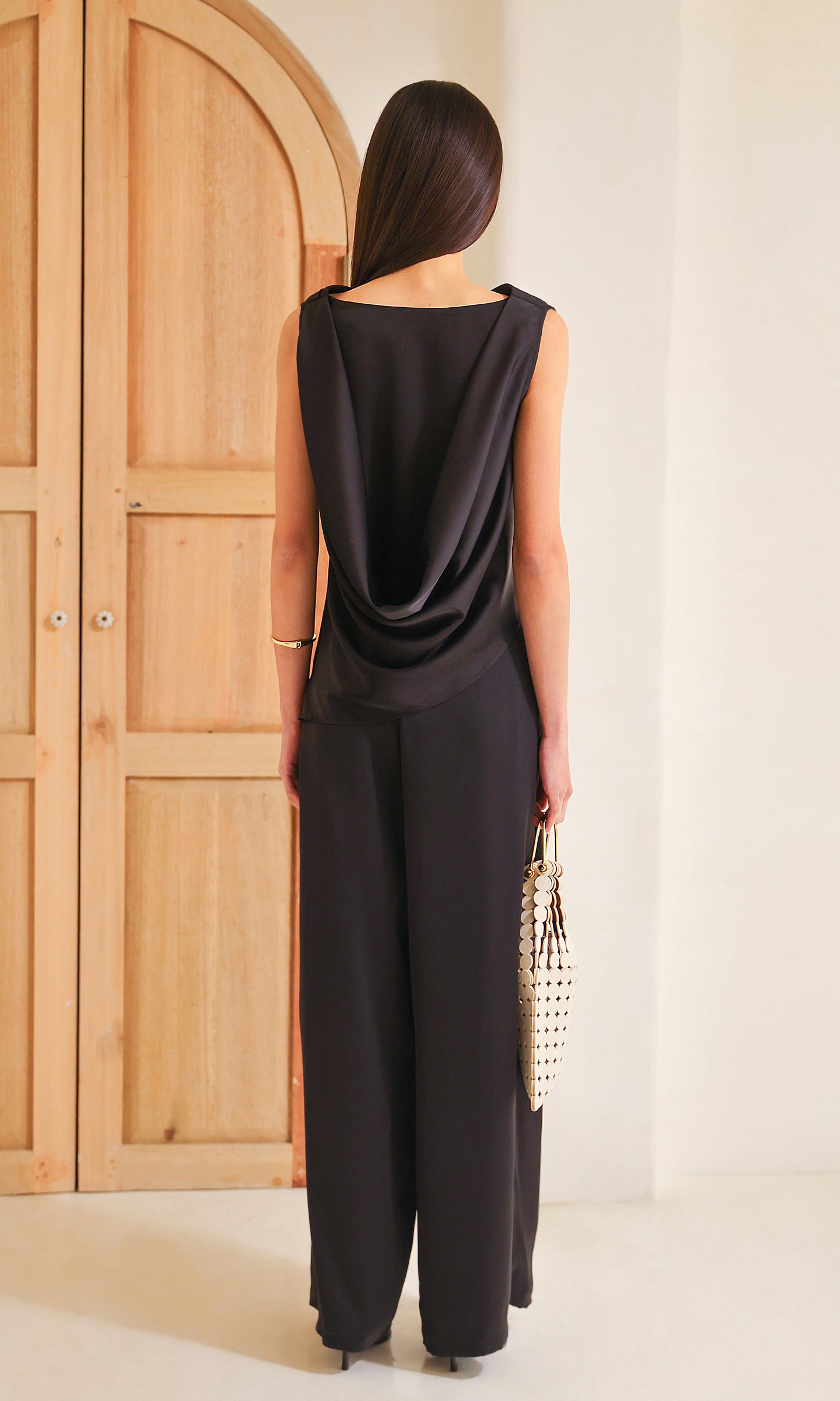 Goldie Top in Black