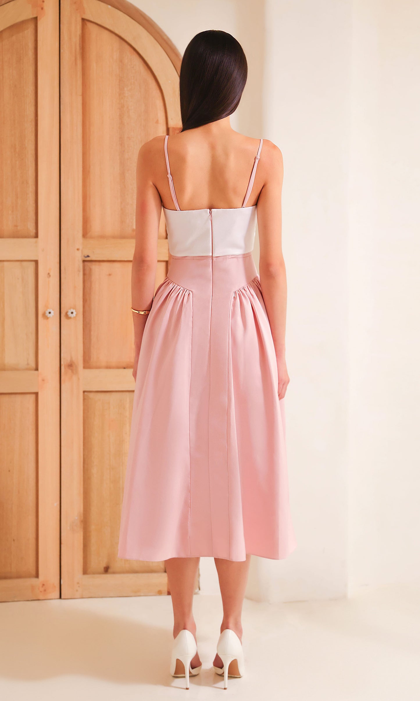 Adina Dress in Pink