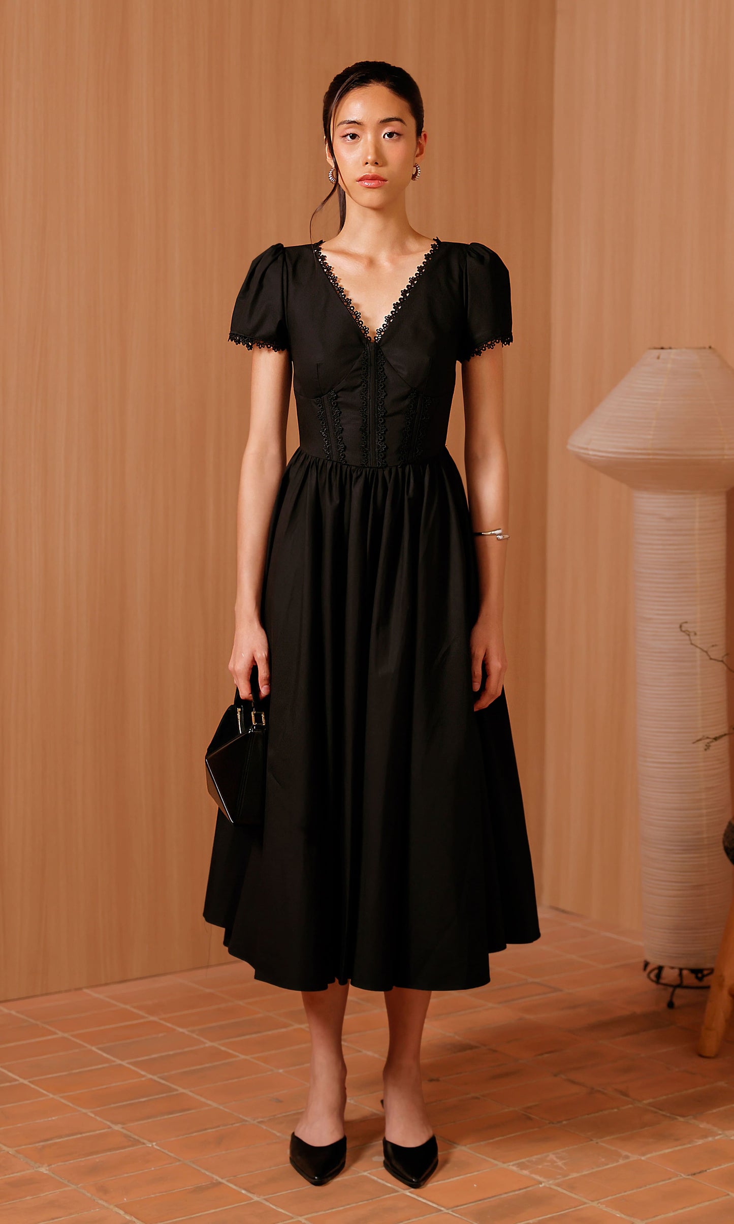 Chorus Dress in Black