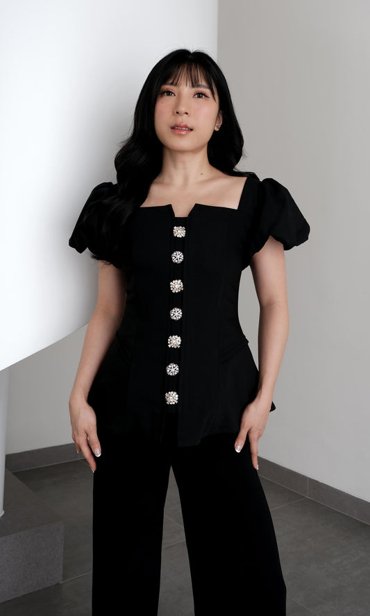 Honey Top in Black