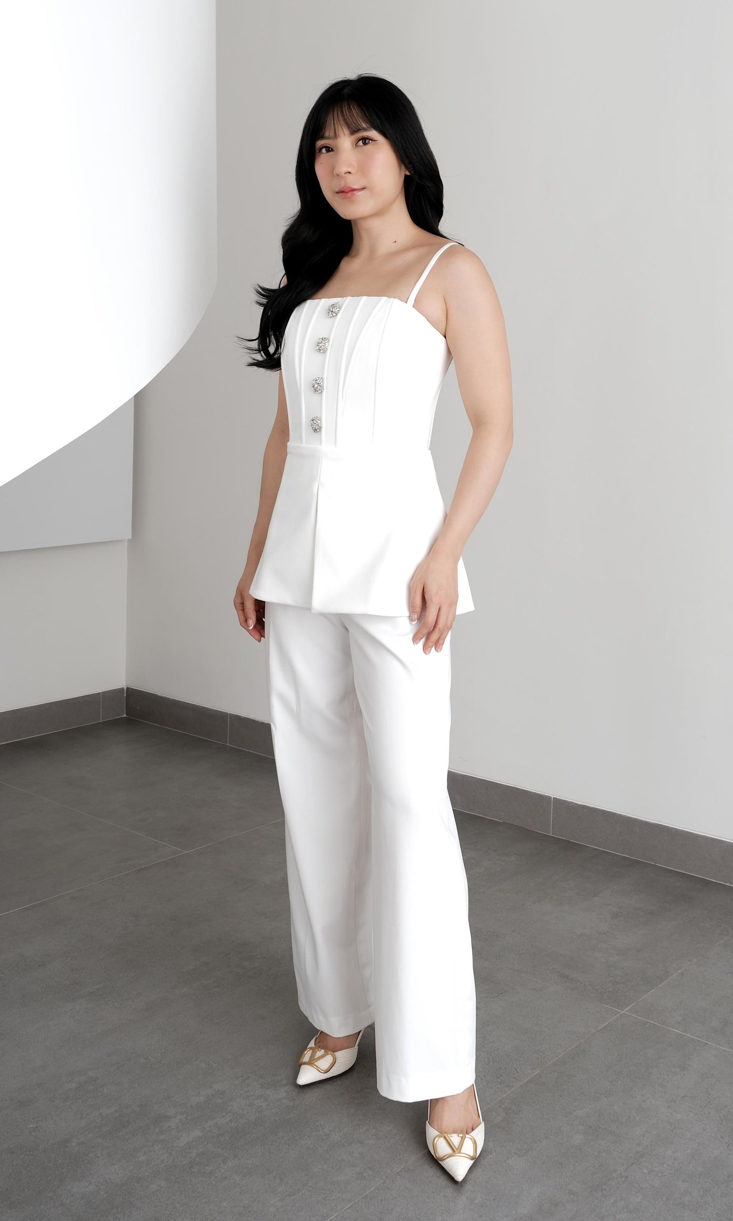 Baguette Top in White