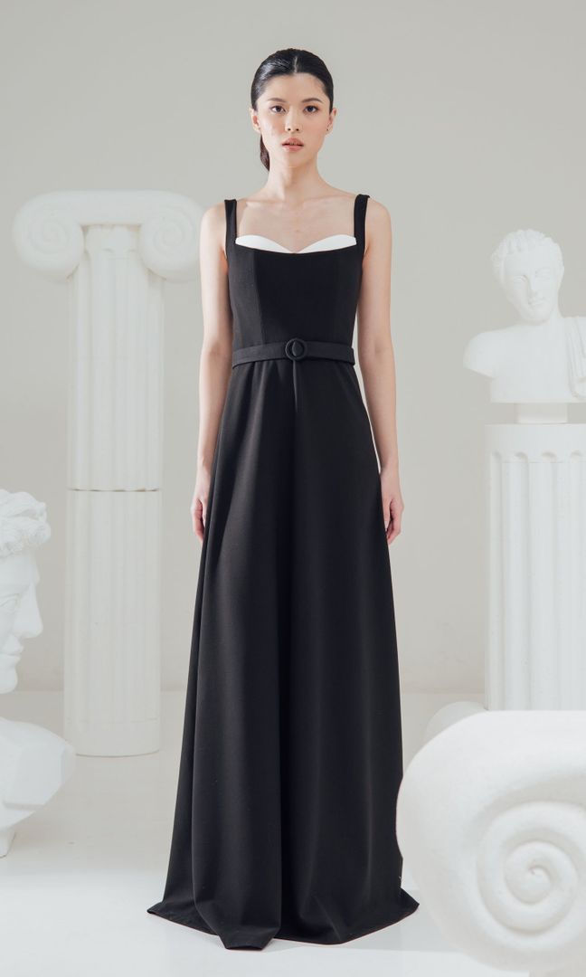 Frost Dress in Black