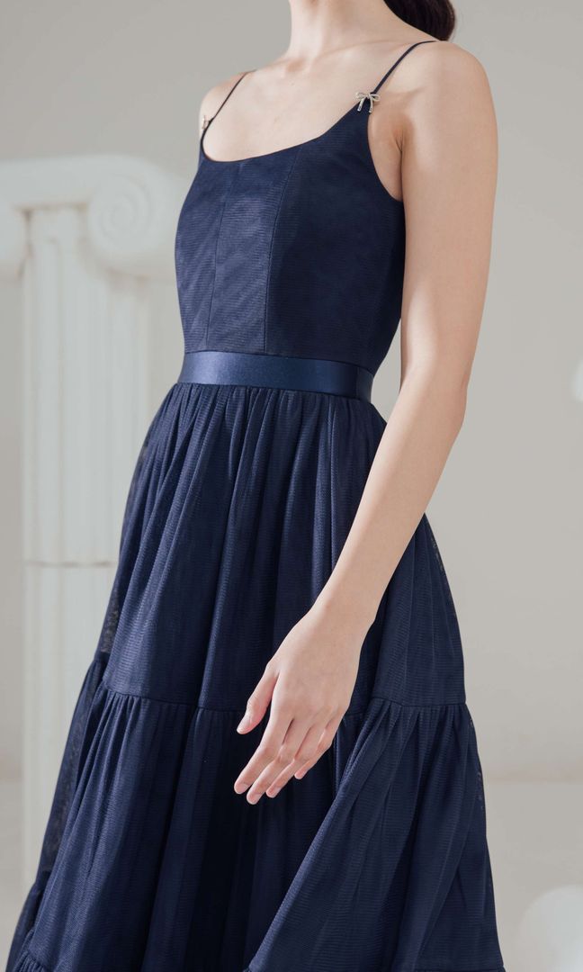 Arlet Dress in Midnight Blue
