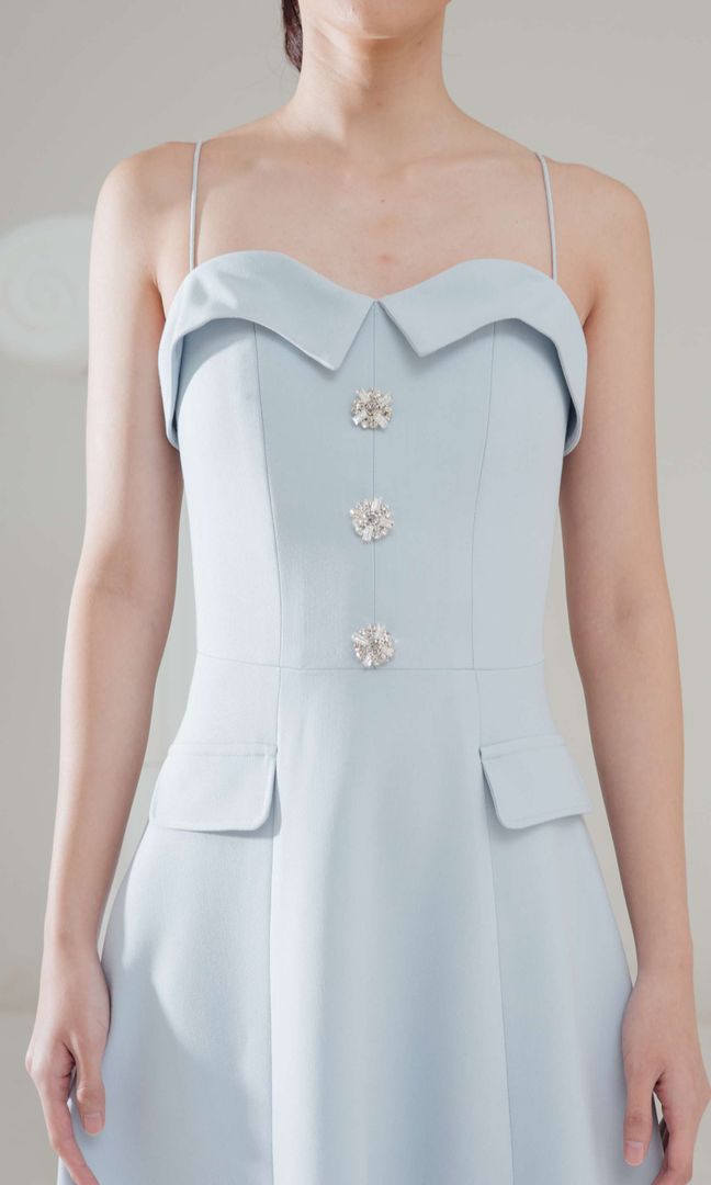 Sienna Dress in Blue