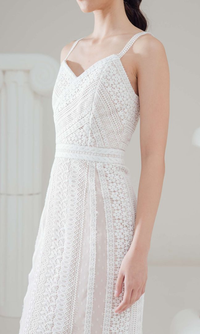 Sparrow Dress in White