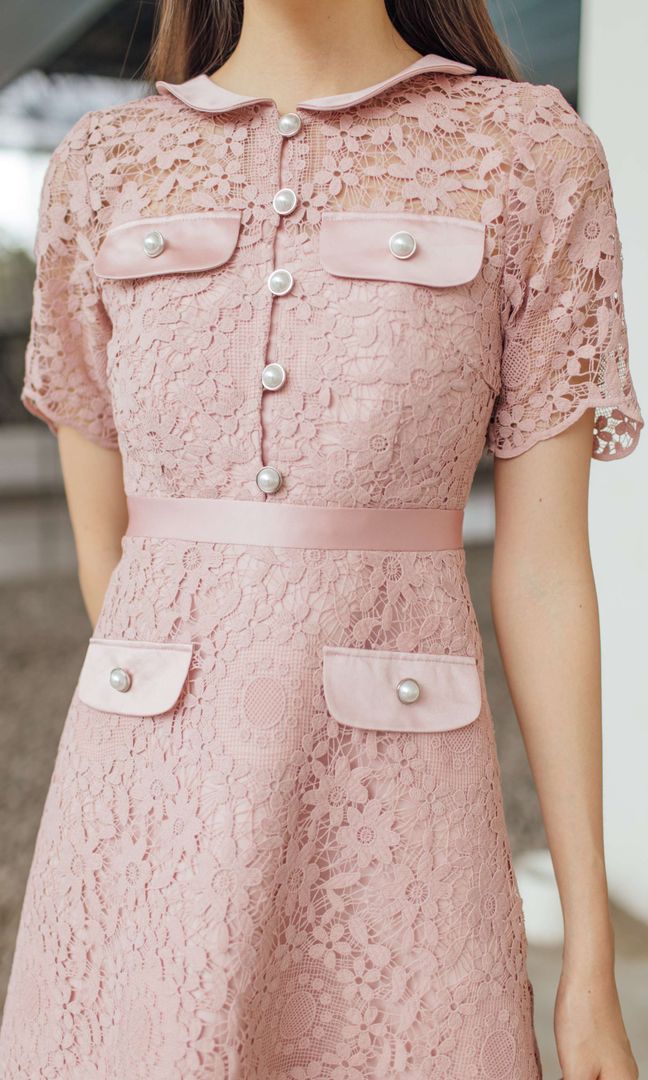 Nikki Dress in Pink