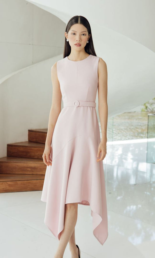 Acacia Dress in Blush