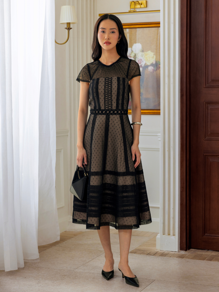 Nero Dress in Black