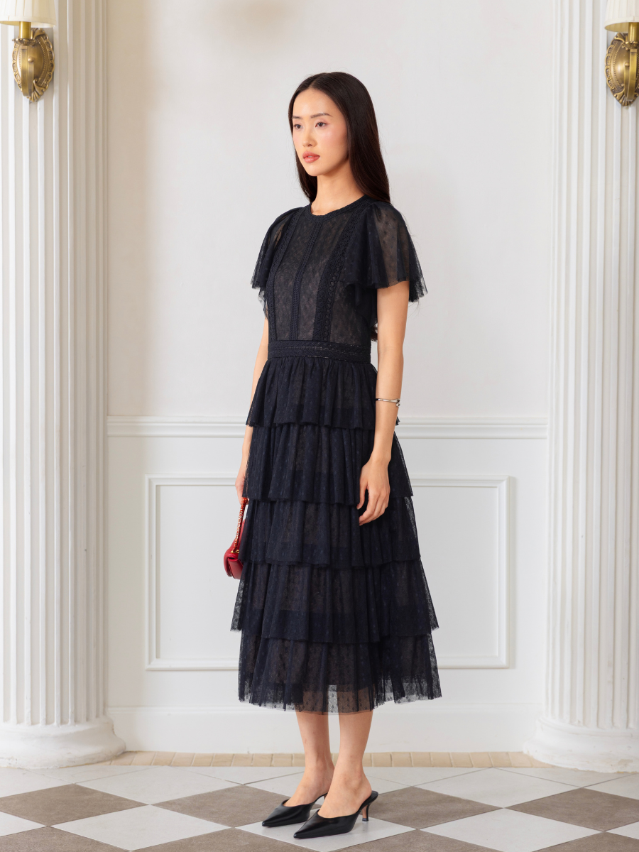 Barney Dress in Black