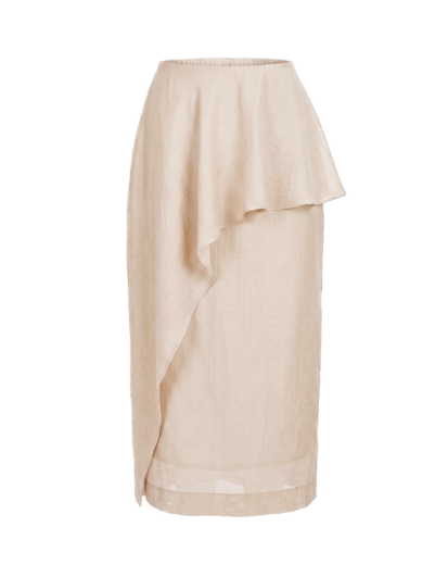 Santino Skirt in Champagne
