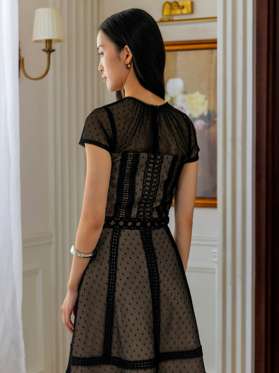 Nero Dress in Black